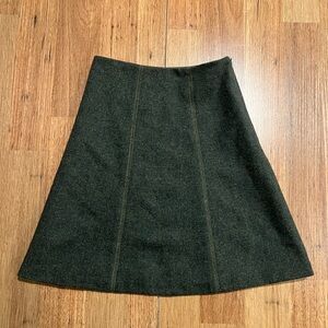 David Charles 100% Wool Dark Green Children’s Skirt